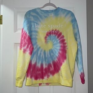 COPY - Like New! Kate Spade Tie-dye crewneck